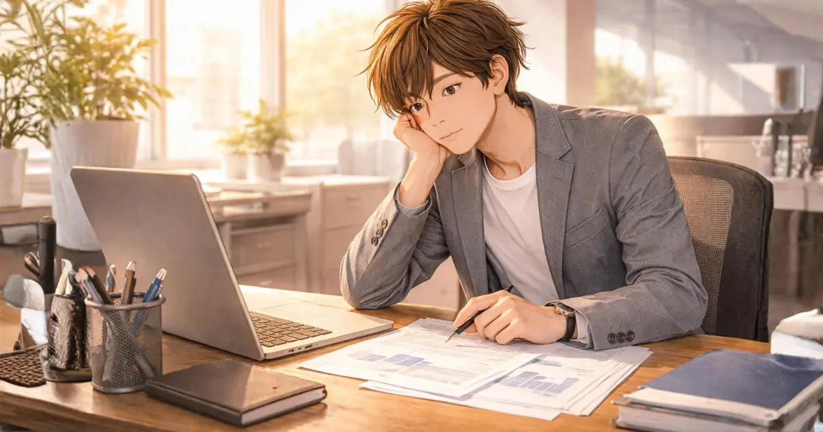 仕事にやりがいを感じられずにいる若手社会人